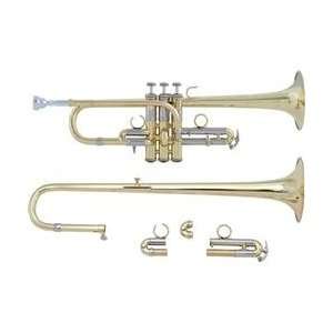Bach ADE190 Stradivarius Artisan Series Eb/D Trumpet (ADE190S Silver)