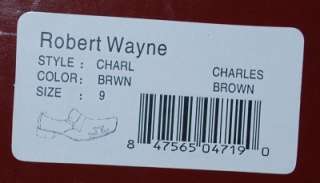 NEW Robert Wayne Charles Leather Dress/Casual Lightweight Mens Slip On 