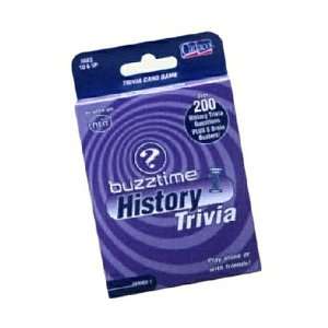  Cadaco Buzztime History Trivia Card Game Toys & Games