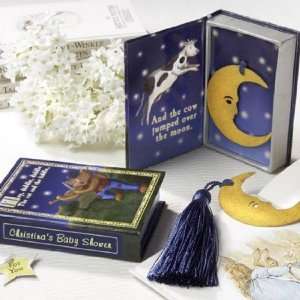    Over the Moon Vintage Moon Bookmark w/Tassel
