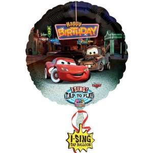  Cars Sing a Tune Birthday Mylar Balloon Toys & Games
