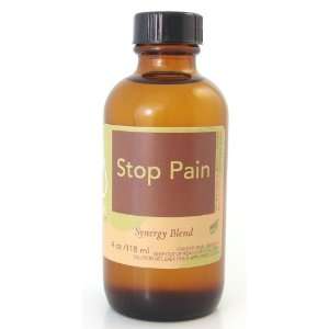  Organic Fusion Essential Oil Synergy Blend, Stop Pain, 4 