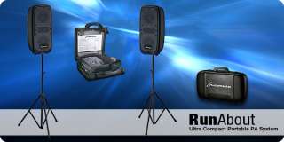 Studiomaster Runabout Portable PA System Amplifier Dj  
