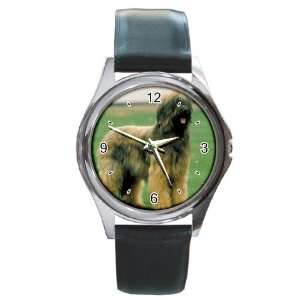  Briard Round Leather Watch CC0035 
