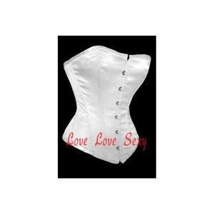   white wedding corset/bridal corset sexy bustier 
