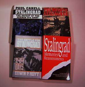 WW II   Stalingrad   4 Hardcover Books & Movie DVD  