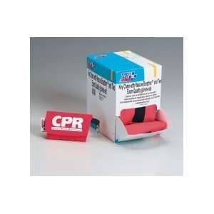  CPR one way valve faceshield with 2 exam quality gloves in 