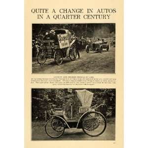   Club Antique Cars Parade   Original Halftone Print