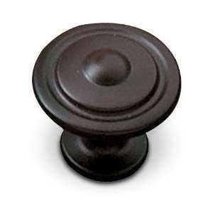 Village expression   1 1/4 diameter bullseye knob in oil rubbed bronz