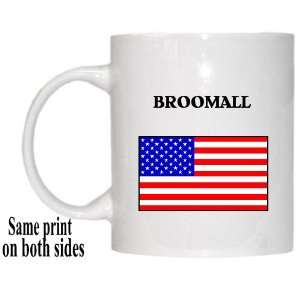  US Flag   Broomall, Pennsylvania (PA) Mug 