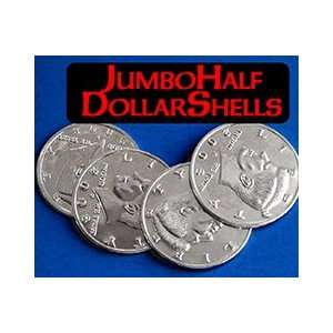  Jumbo Half Dollar Shells   3 + 1 Set 
