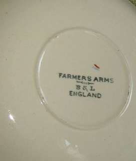 Farmers Arms ENGLAND Bowl Dish Plate Burgess and Leigh  