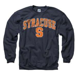  Syracuse Orange Navy Perennial II Crewneck Sweatshirt 