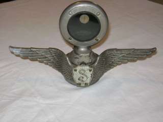 Antique Boyce 1930 Winged Motometer Eagle Head Release  