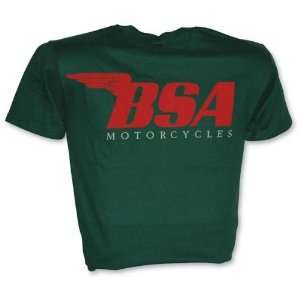  MetroRacing BSA T Shirt   Large/Green Automotive