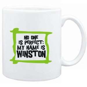 Mug White  No one is perfect My name is Winston  Male Names  
