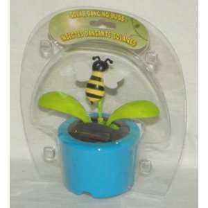  Solar Dancing BEE   Blue Pot (Bubble Package) Everything 