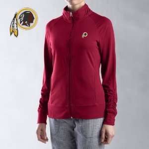   Buck Washington Redskins Womens Full Zip Impulse Jacket Sports