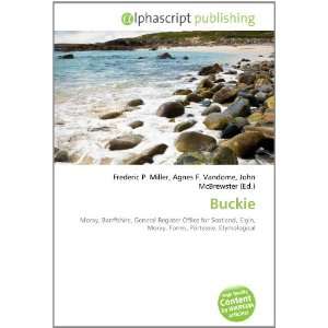  Buckie (9786133852327) Books