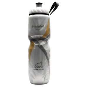   POLAR Thermal Insulated Bottle Bottle Polar 24Oz Ins Wht/Yel Swoosh
