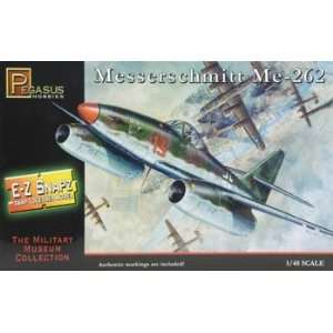  PEGASUS HOBBIES   1/48 E Z Snapz Messerschmitt ME 262 