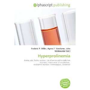 Hyperprolinemia 9786132880987  Books
