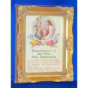  First Communion Boy   9 x 7 picture frame Everything 