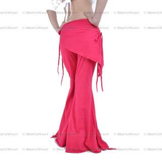   Belly Dance Yoga Dancer Excercise Lycra Cotton Pants Trousers Costume