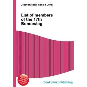   of members of the 17th Bundestag Ronald Cohn Jesse Russell Books