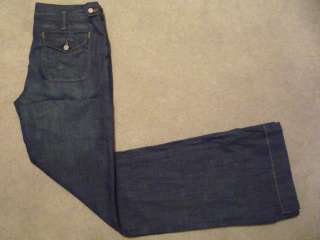 PAIGE Premium Mid Rise BRENTWOOD Trouser Jeans ~ Flap Pocket * Nice 
