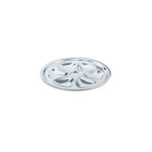  Vollrath 46745   Oyster Plate, 6 Hole, 10 3/8 in Diameter 