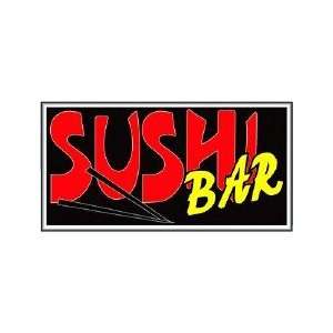  Sushi Bar Backlit Sign 20 x 36