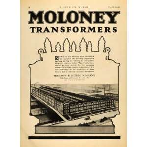  1928 Ad Moloney Electric Co Plant Transformers Missouri 