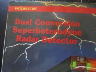   RD2 RD 2 Dual Conversion Superheterodyne Radar Detector w Box  