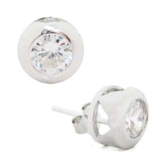 Brilliance Round 2.8ct CZ 925 Sterling Silver Earrings  