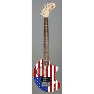   Nomad Standard Electric Guitar   USA Flag Musical Instruments