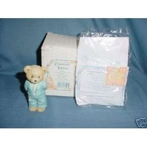   Cherished Teddies 1993 Father Bearer of Strenght Figurine Everything