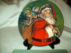 The Magic That Santa Brings Collector Plate 1987 Avon  