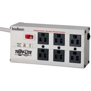   ISOBAR SURGE SUPPRESSOR (6 OUTLET WITH 6 FT CORD) 