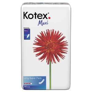  Kotex Maxi Pd Lg Supr 2pk 3028 6x44 Health & Personal 