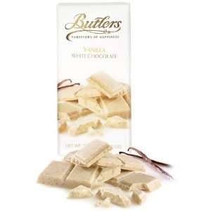 Butlers Vanilla White Chocolate Bar  Grocery & Gourmet 