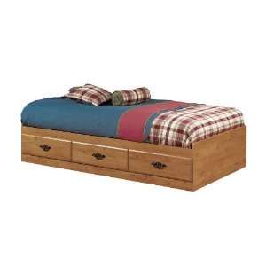  Prairie Collection Twin Mates Bed (39) in Country Pine 