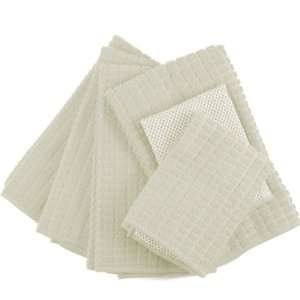  Ivory Microfiber 6 Piece Kitchen Towel Set