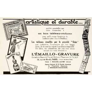   Marketing Aspirine 16 Rue Rivoli   Original Print Ad