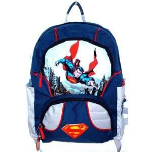    Superman Large Backpack with Free Binder & 2 Pencils Toys & Games
