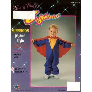  Fun N Fancy Superkids Pajama Style Infant Costume Size 1 