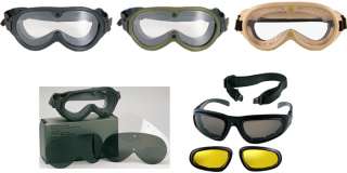 Military Style Sun/Wind/Dust Bikers Goggles  