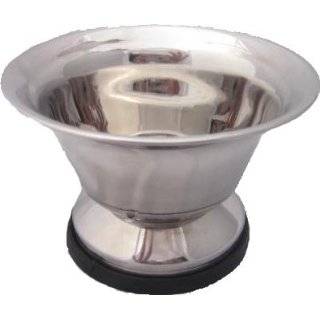 Large Stainless Steel Shaving Soap Bowl from Super Safety Razors