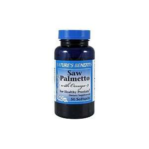  Saw Palmetto with Omega 9   For Healthy Prostate, 50 
