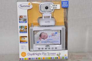 Summer Infant Day&Night Flat Screen Color Video Monitor with 7 LCD 